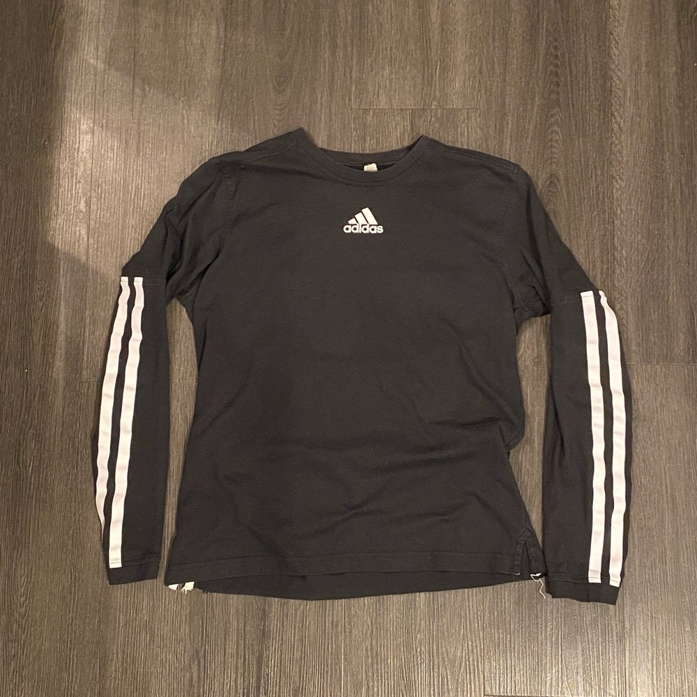 Adidas Black Long Sleeve Shirt